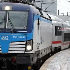 Eine blaue Lokomotive mit der Nummer 193 981-8 steht am Bahnsteig G9. Dies ist ein Beispiel für die verschiedenen Arten von Zügen in Deutschland.