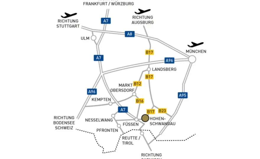 Neuschwanstein mit der Bahn - So gelingt die Anreise stressfrei