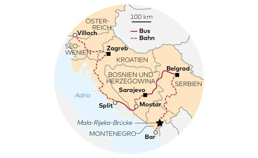 Kroatisches Bahnnetz - Mehr als nur Kilometer?
