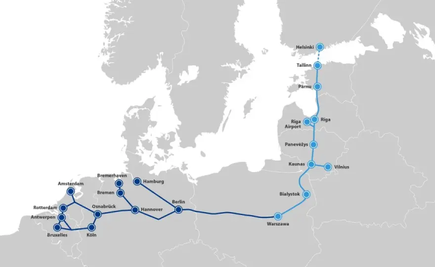 Litauen Zug - Bahnnetz, Tickets & Rail Baltica verstehen