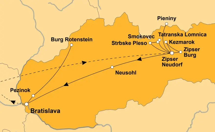 Slowakisches Bahnnetz - Dein Guide für reibungslose Reisen
