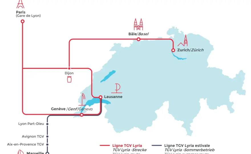 TGV-Netz verstehen – Routen, Bahnhöfe & beste Verbindungen