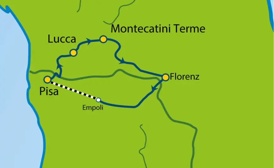 Pisa nach Florenz Zug - Dein Guide für stressfreies Reisen